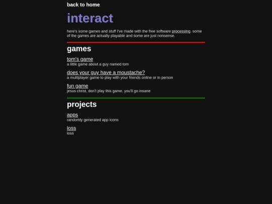programs screenshot