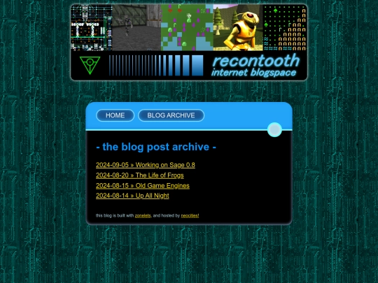 archive screenshot