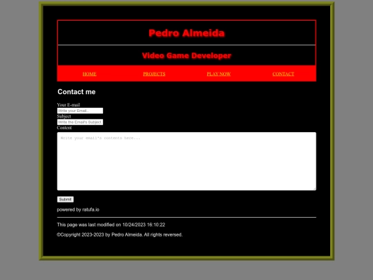 Contact screenshot
