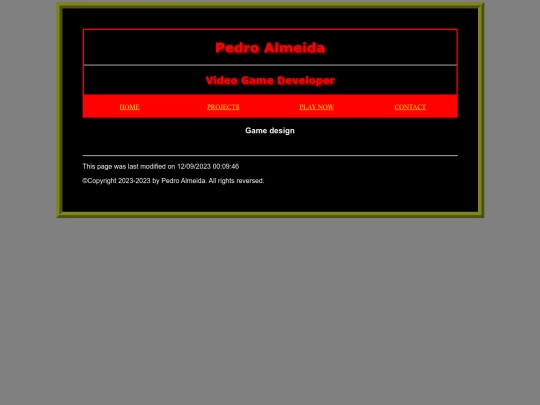 GameDesign screenshot