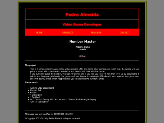projects/NumberMaster screenshot