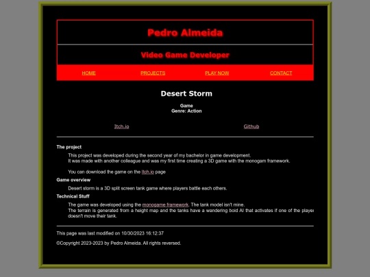 projects/desertStorm screenshot