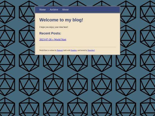 blog screenshot