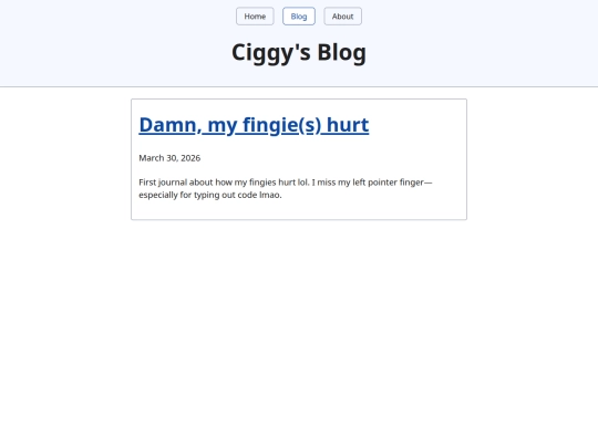 blog screenshot