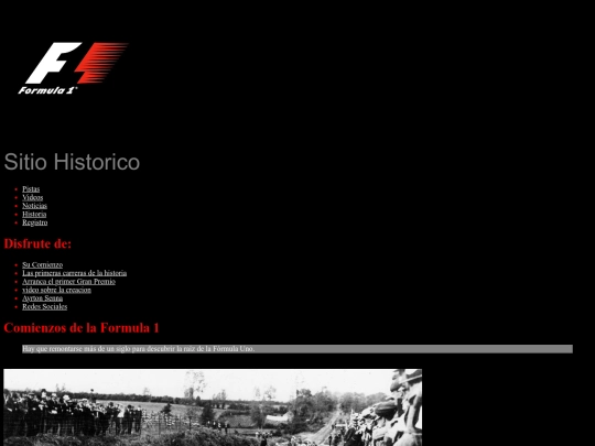 f1/historia screenshot