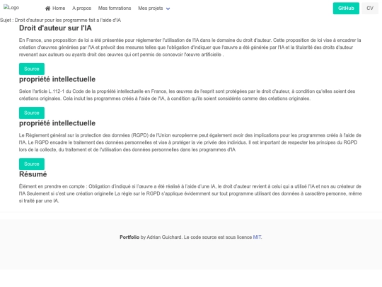 Veille/Veille_juridique screenshot