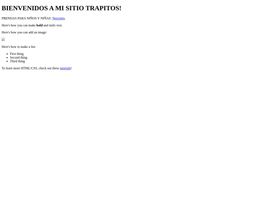 index screenshot
