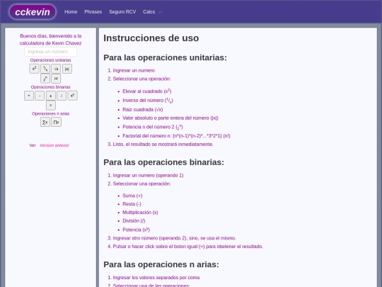 calcv2 screenshot