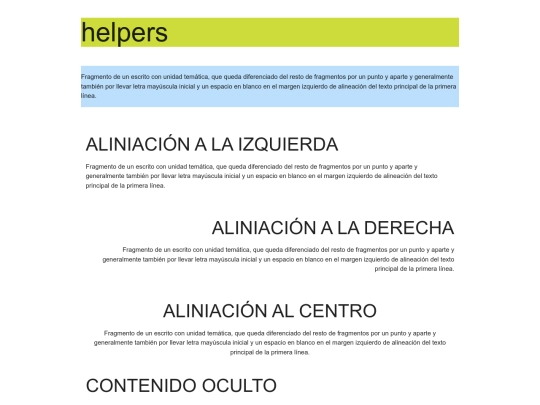 helpers screenshot