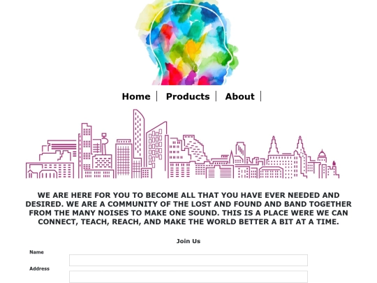 McClain Responsive/About screenshot