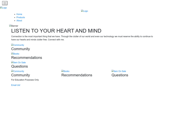McClain Responsive/Images/Home screenshot