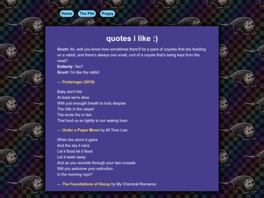 pages/quotes screenshot
