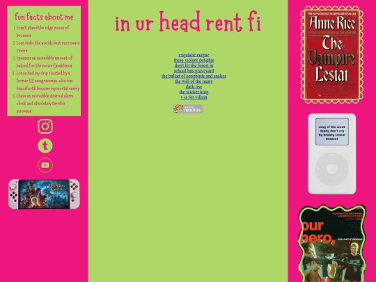 reviews/bookreviews screenshot