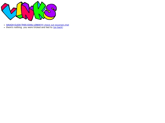 links screenshot
