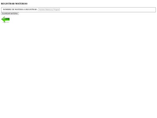 ParcialwebRegistrarMat screenshot