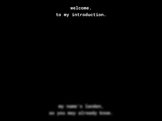 about-me screenshot