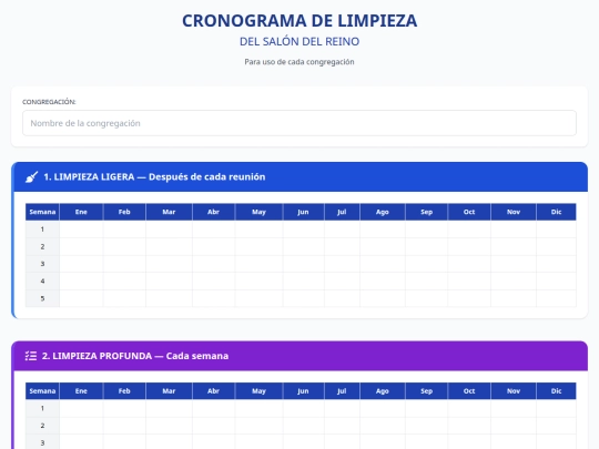 _arreglo-de-limpieza/cronograma screenshot