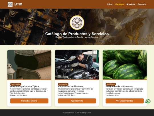 e-jati-sales/catalogo screenshot