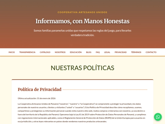 i-capira/politica-de-privacidad screenshot