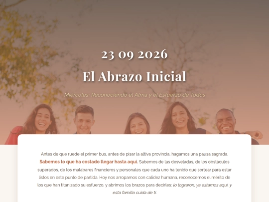 omnitour-project/blog/carmen_barrios/experience-live/itinerario-miercoles screenshot