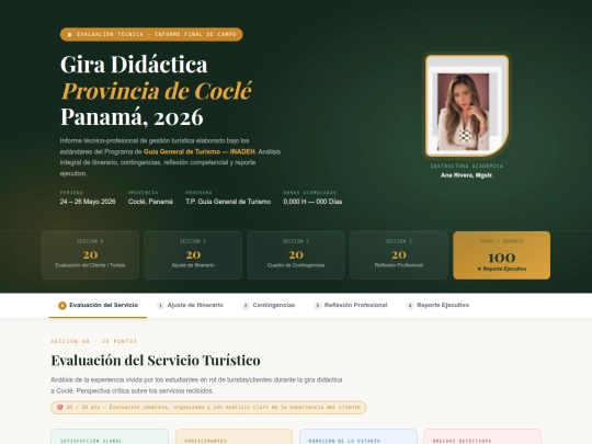 tourguide/cocle-panama/informe screenshot