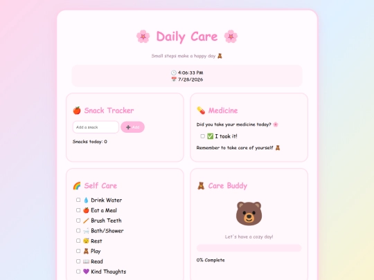 dailycare screenshot
