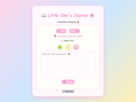 journal screenshot