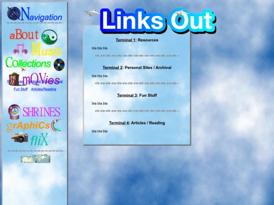 links screenshot