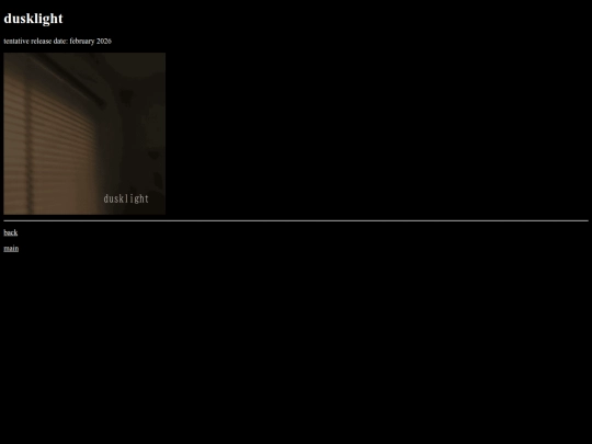dusklight-lyrics screenshot