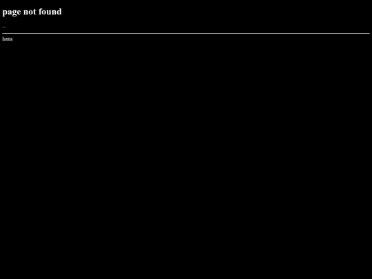 not_found screenshot
