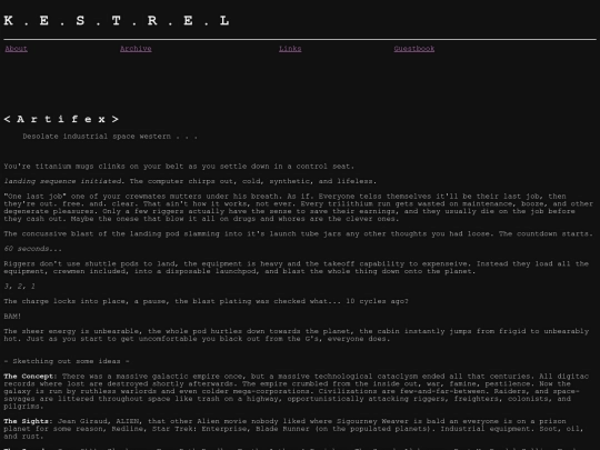 index screenshot
