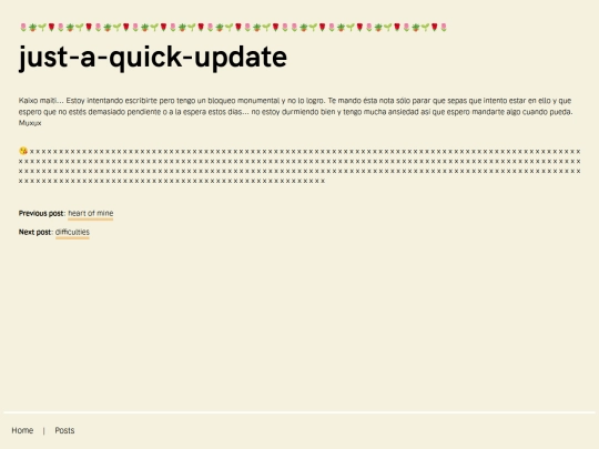posts/just-a-quick-update screenshot