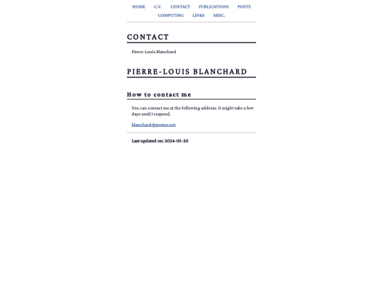contact screenshot