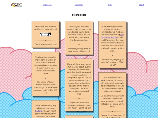 microblog screenshot