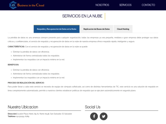 servicios screenshot