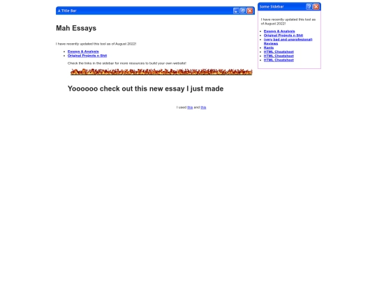 wordz/Essays screenshot