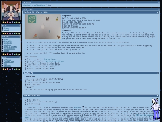 collections/tech screenshot