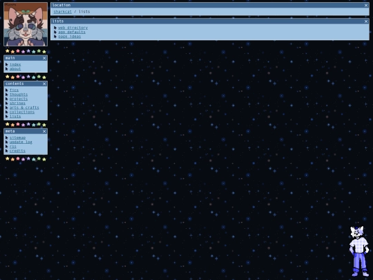 lists screenshot