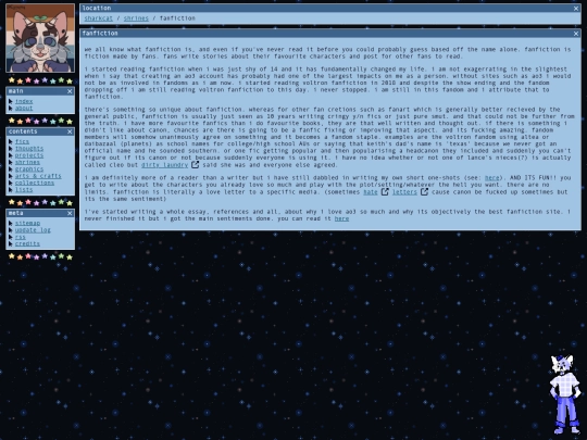 shrines/fanfiction screenshot