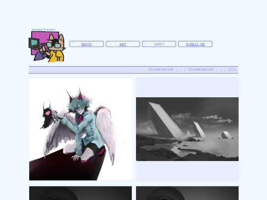 portfolio/illustration screenshot