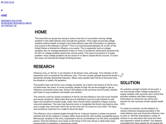 index screenshot