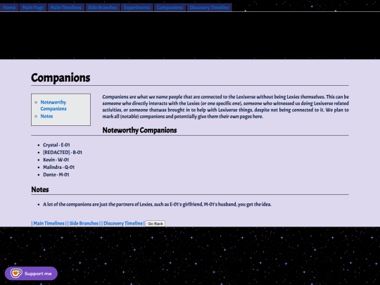 Companions screenshot