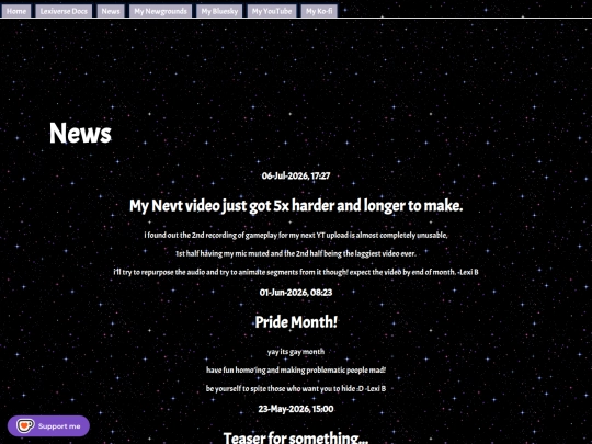 News screenshot