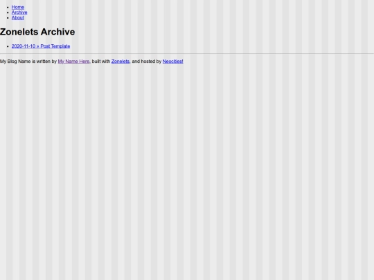 archive screenshot