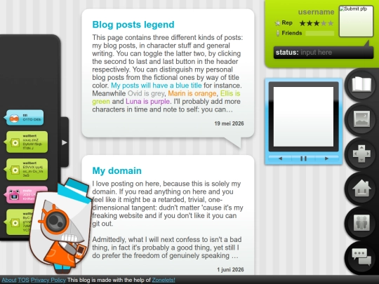blog screenshot