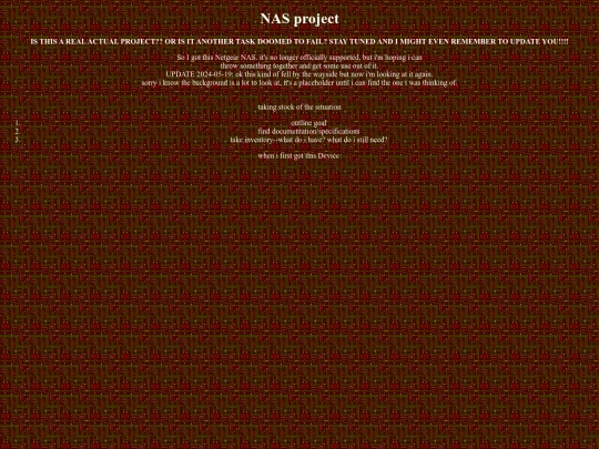 projects/nas screenshot