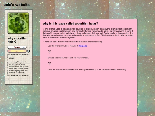 algorithmhate screenshot