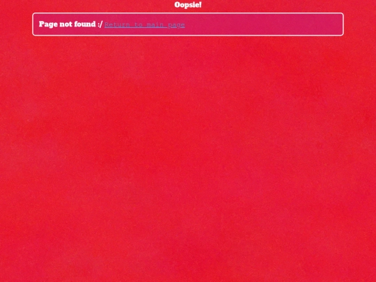 not_found screenshot