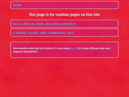 randomness screenshot