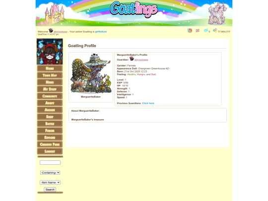 mine/marguritebaker screenshot